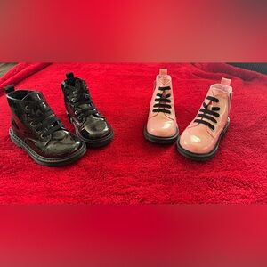 Toddler combat boots